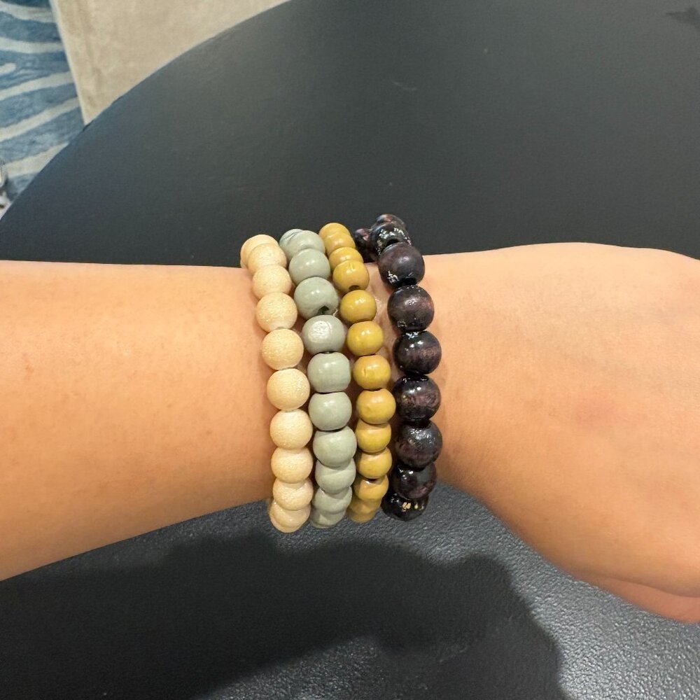 Set of 4 Beaded Bracelets